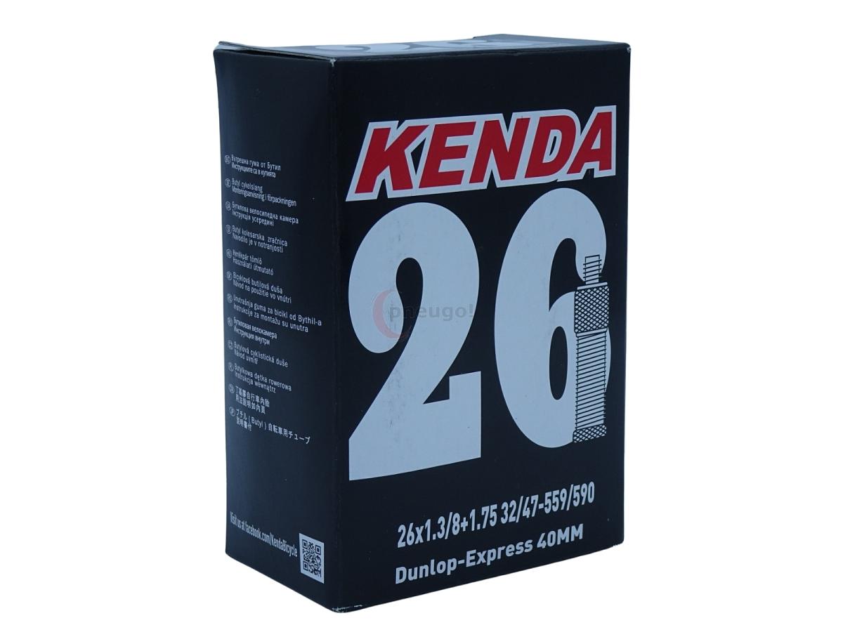 Fahrradschlauch Kenda  26 Zoll 32-559/47-590 Dunlop-Ventil 40mm