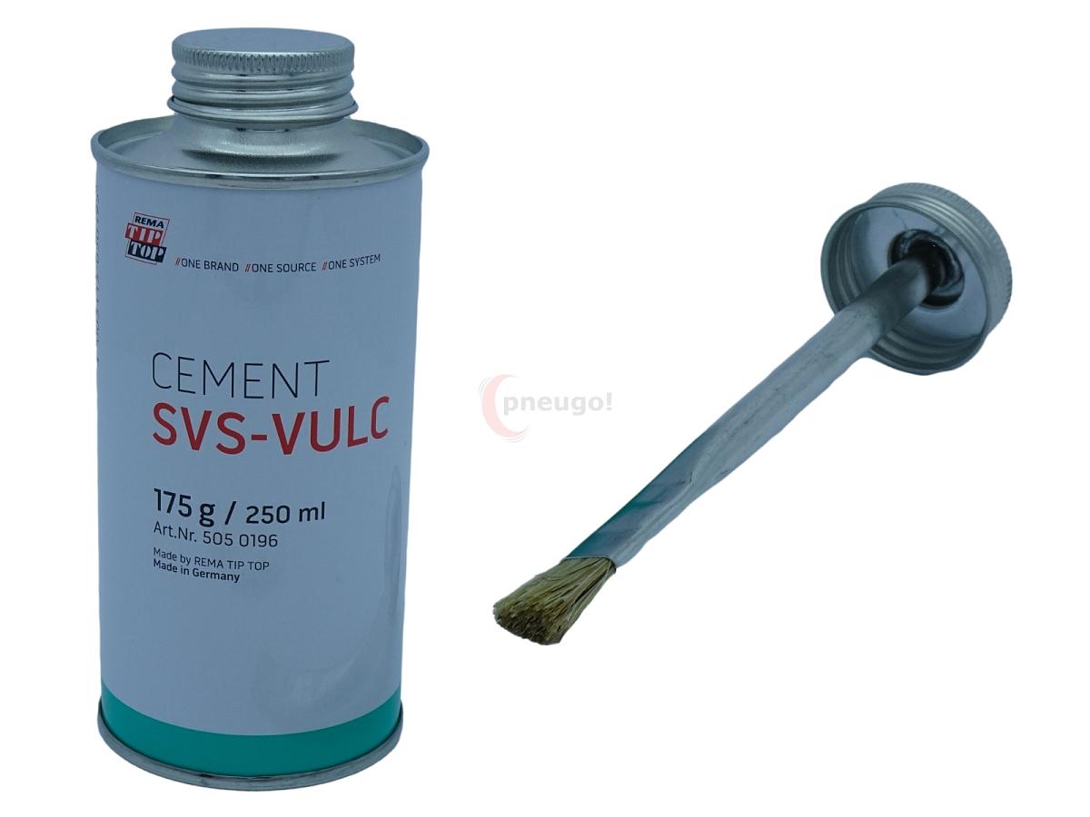 Rema Tip Top Vulkanisierflüssigkeit SVS-VULC 175g Dose mit Pinseldeckel Werkstatt-Größe