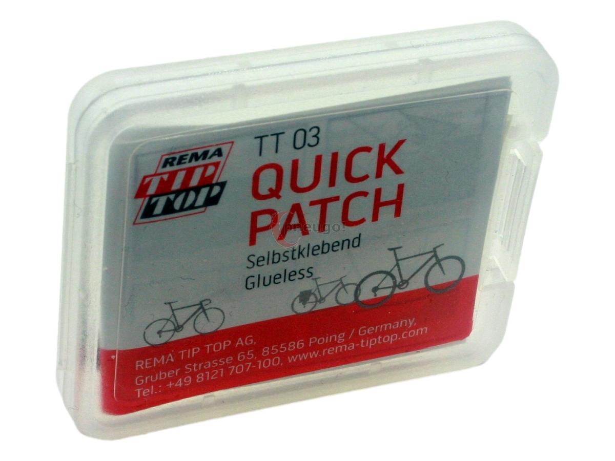 Rema Tip Top Fahrrad Flickzeug TT03 Quick Patch selbstklebende Schlauchflicken 