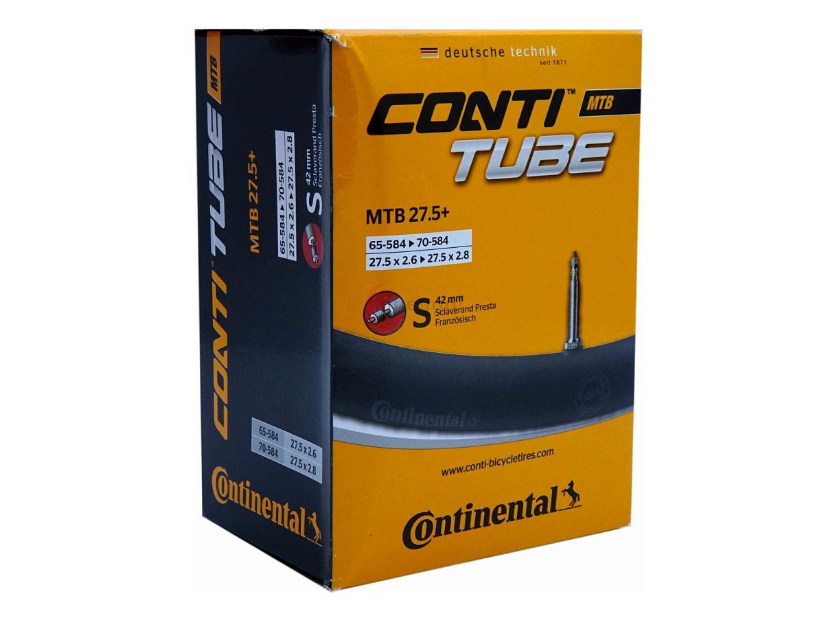 Fahrradschlauch Continental MTB 27.5 Wide 27.5 Zoll 65-584/70-584 Sclaverand-Ventil 42mm