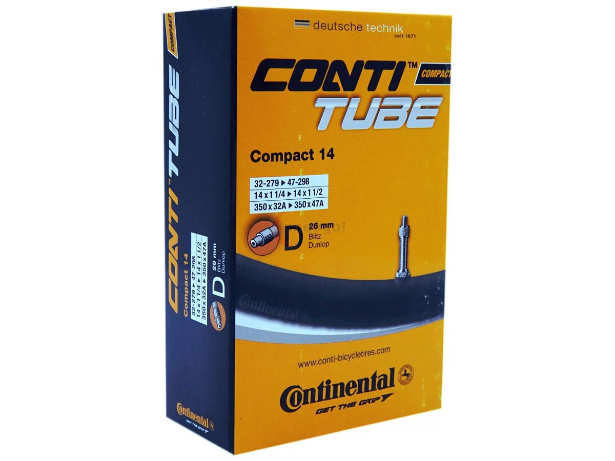 Continental Fahrradschlauch 14 Zoll Blitzventil 32-279/47-298 (Compact)