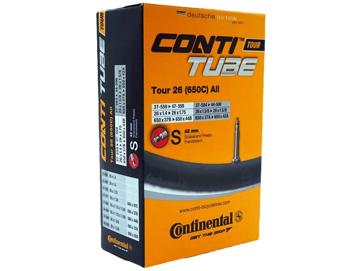 Fahrradschlauch Continental Tour 26 All 26 Zoll 37-559/47-571 Sclaverand-Ventil 42mm