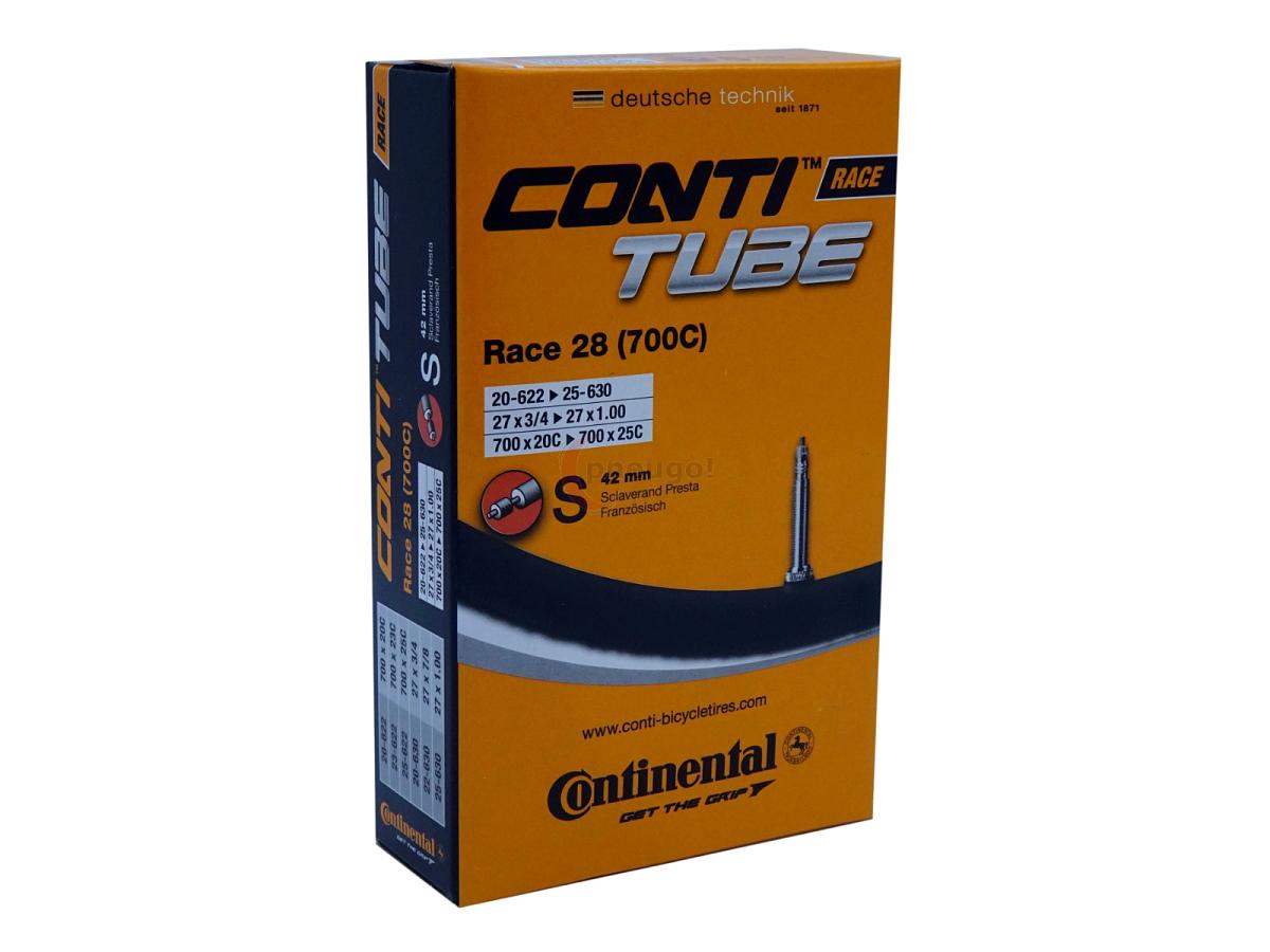 Fahrradschlauch Continental Race 28 28 Zoll 20-622/25-630 Sclaverand-Ventil 42mm