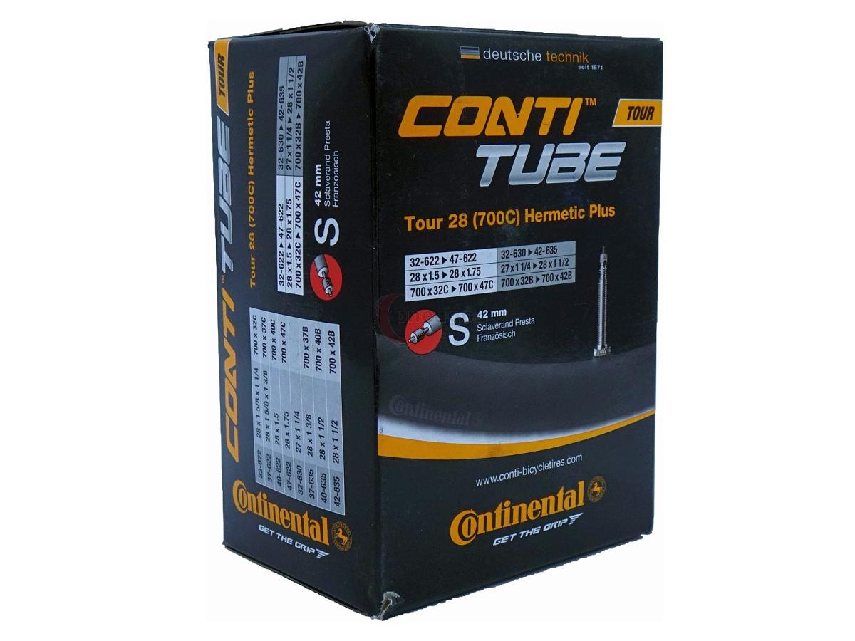 Fahrradschlauch Continental Hermetic Plus Tour 28 All 28 Zoll 32-622/47-622 Sclaverand-Ventil 42mm