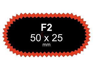 1 x Rema Tip-Top Schlauchflicken F 2 50x25mm Rotrand für Fahrrad