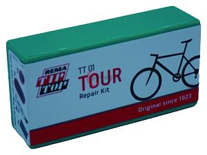 Rema Tip Top Fahrrad Flickzeug Reifen- Schlauchreparatur Set TT01 Tour 8-teilig