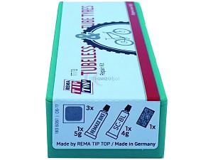 Rema Tip Top Fahrrad Flickzeug Reifen Reparatur Set TT 13 Tubeless + Tubetyres