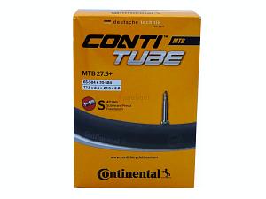 1x Fahrradschlauch Continental MTB 27.5 Wide 27.5 Zoll 65-584/70-584 Sclaverand-Ventil 42mm +3x Conti Reifenheber +pneugo! Reparatur-Kit