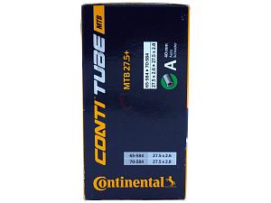 4x Fahrradschlauch Continental MTB 27.5 Wide 27.5 Zoll 65-584/70-584 Auto-Ventil 40mm +3x Conti Reifenheber +pneugo! Reparatur-Kit