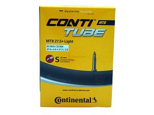 4x Fahrradschlauch Continental MTB 27.5 Wide Light 27.5 Zoll 65-584/70-584 Sclaverand-Ventil 42mm +3x Conti Reifenheber +pneugo! Reparatur-Kit