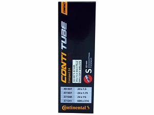 3x Fahrradschlauch Continental Compact 24 24 Zoll 32-507/47-554 Sclaverand-Ventil 42mm +3x Conti Reifenheber +pneugo! Reparatur-Kit