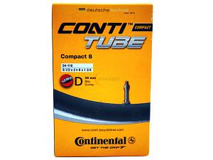 1x Fahrradschlauch Continental Compact 8 8 Zoll 54-110 Dunlop-Ventil 26mm +3x Conti Reifenheber +pneugo! Reparatur-Kit