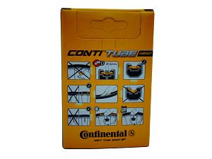 4x Fahrradschlauch Continental Compact 8 8 Zoll 54-110 Dunlop-Ventil 26mm +3x Conti Reifenheber +pneugo! Reparatur-Kit