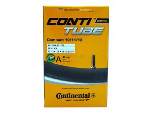 Fahrradschlauch Continental Compact 10/11/12 10-12 Zoll 44-194/62-203 Auto-Ventil 34mm