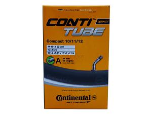 Fahrradschlauch Continental Compact 10/11/12 45Grad 12 Zoll 44-194/62-222 Auto-Ventil 34mm