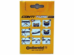 2x Fahrradschlauch Continental Compact 16 16 Zoll 32-305/47-349 Dunlop-Ventil 26mm +3x Conti Reifenheber +pneugo! Reparatur-Kit