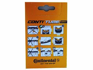 4x Fahrradschlauch Continental Compact 16 Wide 16 Zoll 50-305/57-305 Auto-Ventil 34mm +3x Conti Reifenheber +pneugo! Reparatur-Kit