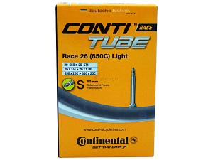 1x Fahrradschlauch Continental Race 26 Light 26 Zoll 20-559/25-571 Sclaverand-Ventil 60mm +3x Conti Reifenheber +pneugo! Reparatur-Kit