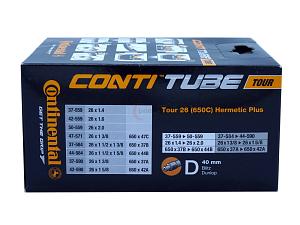 3x Fahrradschlauch Continental Hermetic Plus Tour 26 All 26 Zoll 37-559/50-559 Dunlop-Ventil 40mm +3x Conti Reifenheber +pneugo! Reparatur-Kit