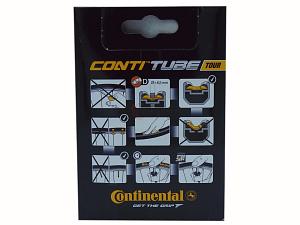 1x Fahrradschlauch Continental Hermetic Plus Tour 26 Wide 26 Zoll 47-559/62-559 Dunlop-Ventil 40mm +3x Conti Reifenheber +pneugo! Reparatur-Kit