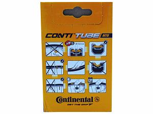 3x Fahrradschlauch Continental MTB 26 26 Zoll  Sclaverand-Ventil 42mm +3x Conti Reifenheber +pneugo! Reparatur-Kit