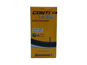 4x Fahrradschlauch Continental MTB 26 Downhill 26 Zoll 62-559/70-559 Auto-Ventil 40mm +3x Conti Reifenheber +pneugo! Reparatur-Kit