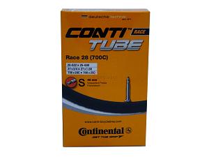 2x Fahrradschlauch Continental Race 28 28 Zoll 20-622/25-630 Sclaverand-Ventil 42mm +3x Conti Reifenheber +pneugo! Reparatur-Kit