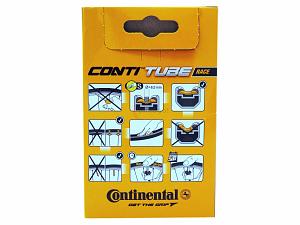 1x Fahrradschlauch Continental Race 28 Wide 28 Zoll 25-622/32-630 Sclaverand-Ventil 60mm +3x Conti Reifenheber +pneugo! Reparatur-Kit