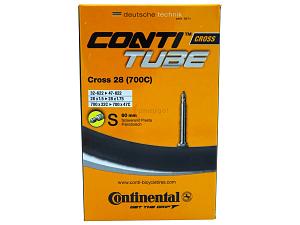 Fahrradschlauch Continental Cross 28 28 Zoll 32-622/47-622 Sclaverand-Ventil 60mm