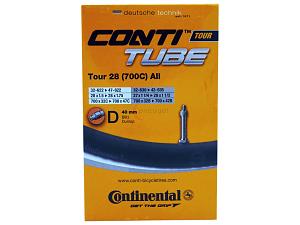 4x Fahrradschlauch Continental Tour 28 All 28 Zoll 32-622/47-622 Dunlop-Ventil 40mm +3x Conti Reifenheber +pneugo! Reparatur-Kit