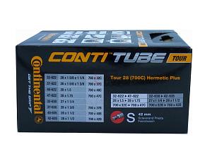 Fahrradschlauch Continental Hermetic Plus Tour 28 All 28 Zoll 32-622/47-622 Sclaverand-Ventil 42mm