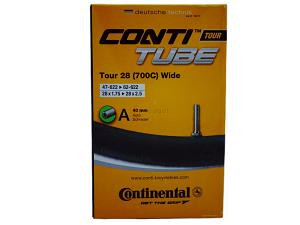 4x Fahrradschlauch Continental Tour 28 Wide 28 Zoll 47-622/62-622 Auto-Ventil 40mm +3x Conti Reifenheber +pneugo! Reparatur-Kit