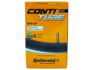 1x Fahrradschlauch Continental MTB 29 29 Zoll 47-622/62-622 Auto-Ventil 40mm +3x Conti Reifenheber +pneugo! Reparatur-Kit