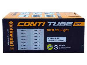 Fahrradschlauch Continental MTB 29 Light 29 Zoll 47-622/60-622 Sclaverand-Ventil 60mm