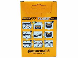 2x Fahrradschlauch Continental MTB 29 Light 29 Zoll 47-622/60-622 Sclaverand-Ventil 60mm +3x Conti Reifenheber +pneugo! Reparatur-Kit