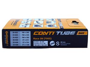 3x Fahrradschlauch Continental Race 28 28 Zoll 20-622/25-630 Sclaverand-Ventil 80mm +3x Conti Reifenheber +pneugo! Reparatur-Kit