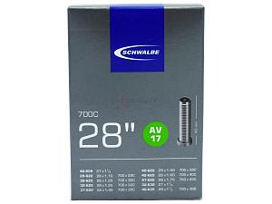 2x Fahrradschlauch Schwalbe AV17 28 Zoll 28-622/47-622 Auto-Ventil 40mm +3x Schwalbe Reifenheber +pneugo! Reparatur-Kit