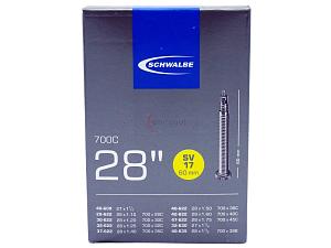 4x Fahrradschlauch Schwalbe SV17 28 Zoll 28-622/47-622 Sclaverand-Ventil 60mm +3x Schwalbe Reifenheber +pneugo! Reparatur-Kit