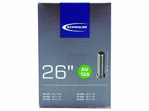 3x Fahrradschlauch Schwalbe AV12A 26 Zoll 25-559/40-559 Auto-Ventil 40mm +3x Schwalbe Reifenheber +pneugo! Reparatur-Kit