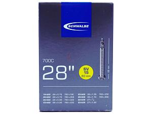 4x Fahrradschlauch Schwalbe SV15 28 Zoll 18-622/28-622 Sclaverand-Ventil 60mm +3x Schwalbe Reifenheber +pneugo! Reparatur-Kit