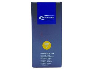 1x Fahrradschlauch Schwalbe DV7 20 Zoll 40-406/62-406 Dunlop-Ventil 40mm +3x Schwalbe Reifenheber +pneugo! Reparatur-Kit