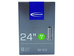 Fahrradschlauch Schwalbe AV9 24 Zoll 28-540/47-507 Auto-Ventil 40mm