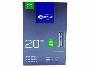 4x Fahrradschlauch Schwalbe AV7D 20 Zoll 54-406/75-406 Auto-Ventil 40mm +3x Schwalbe Reifenheber +pneugo! Reparatur-Kit