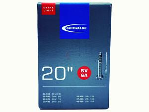 3x Fahrradschlauch Schwalbe SV6A 20 Zoll 23-406/40-406 Sclaverand-Ventil 40mm +3x Schwalbe Reifenheber +pneugo! Reparatur-Kit