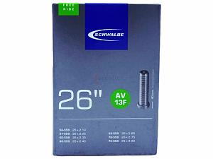 4x Fahrradschlauch Schwalbe AV13F 26 Zoll 54-559/75-559 Auto-Ventil 35mm +3x Schwalbe Reifenheber +pneugo! Reparatur-Kit