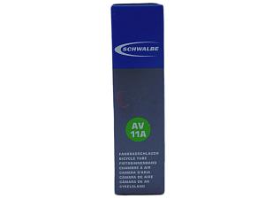 2x Fahrradschlauch Schwalbe AV11A 26 Zoll 20-559/25-559 Auto-Ventil 40mm +3x Schwalbe Reifenheber +pneugo! Reparatur-Kit