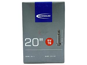 4x Fahrradschlauch Schwalbe SV7B 20 Zoll 23-451/25-451 Sclaverand-Ventil 40mm +3x Schwalbe Reifenheber +pneugo! Reparatur-Kit