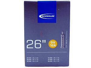 2x Fahrradschlauch Schwalbe DV12A 26 Zoll 25-559/40-559 Dunlop-Ventil 40mm +3x Schwalbe Reifenheber +pneugo! Reparatur-Kit