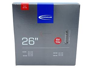 2x Fahrradschlauch Schwalbe SV13J 26 Zoll 100-559/90-559 Sclaverand-Ventil 40mm +3x Schwalbe Reifenheber +pneugo! Reparatur-Kit