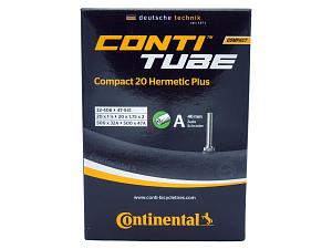 3x Fahrradschlauch Continental Hermetic Plus Compact 20 20 Zoll 35-406/47-406 Auto-Ventil 40mm +3x Conti Reifenheber +pneugo! Reparatur-Kit